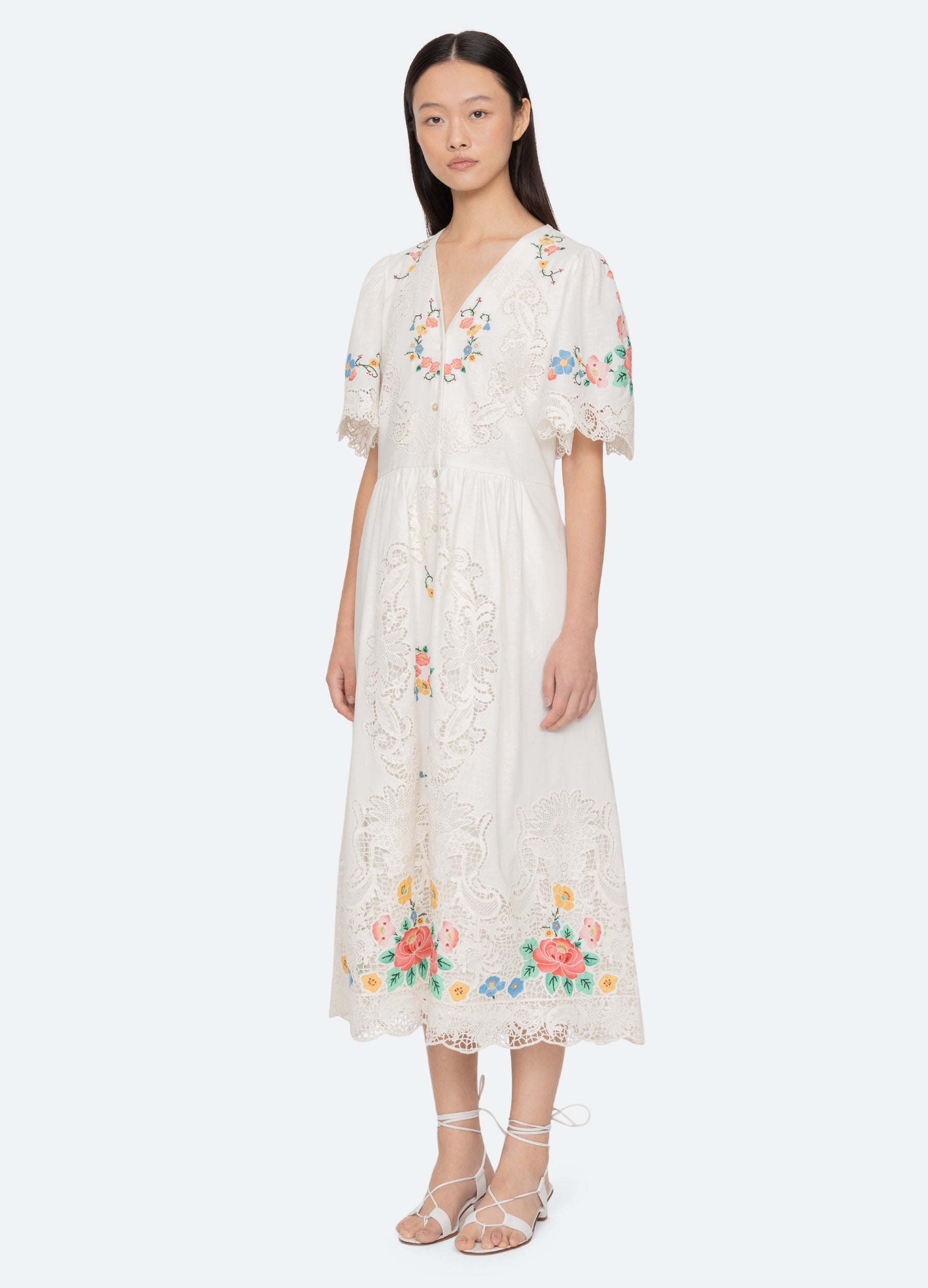 Astrid S/S Dress – Sea, New York