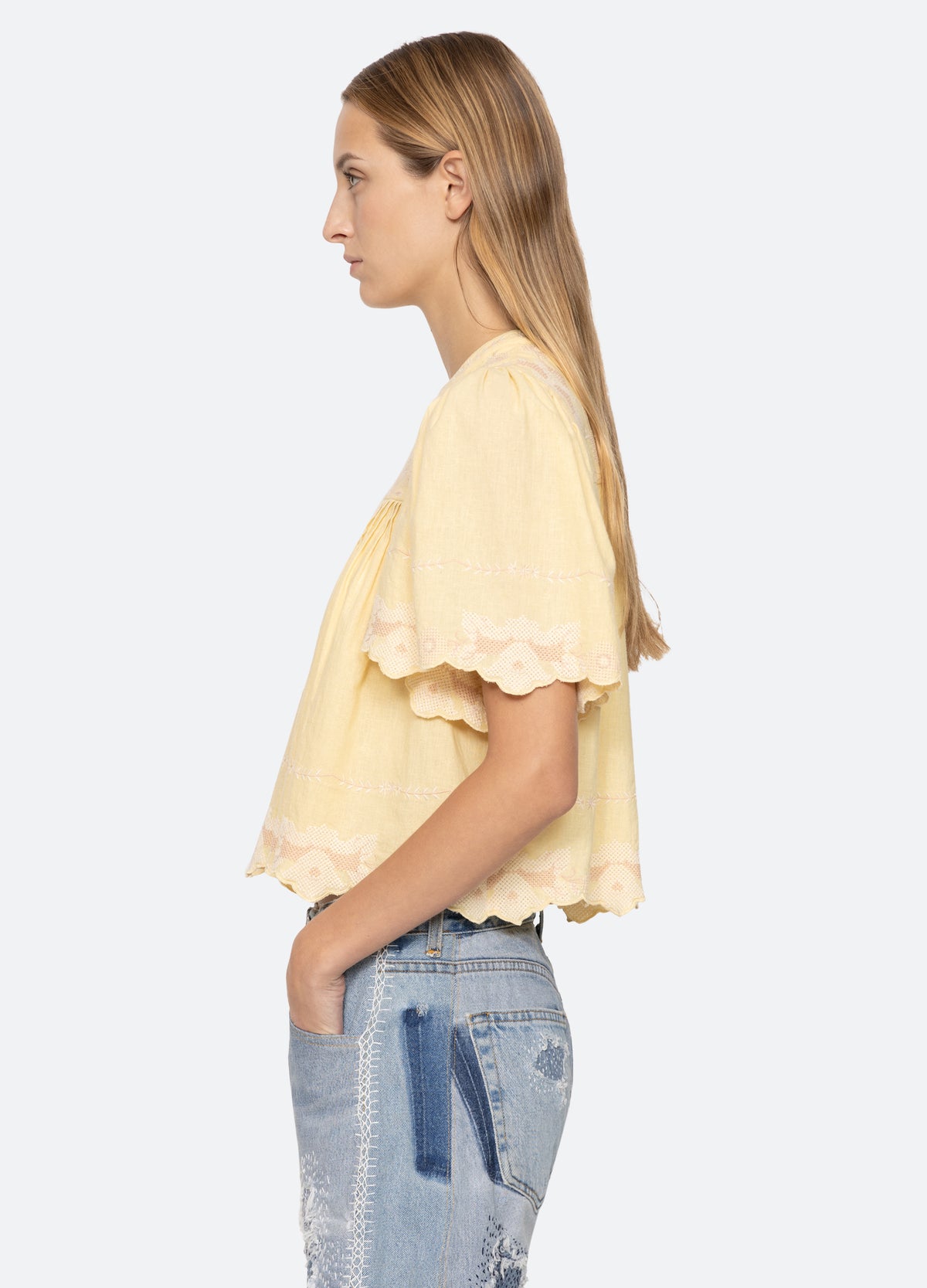 yellow-vesna s/s top-side view - 10