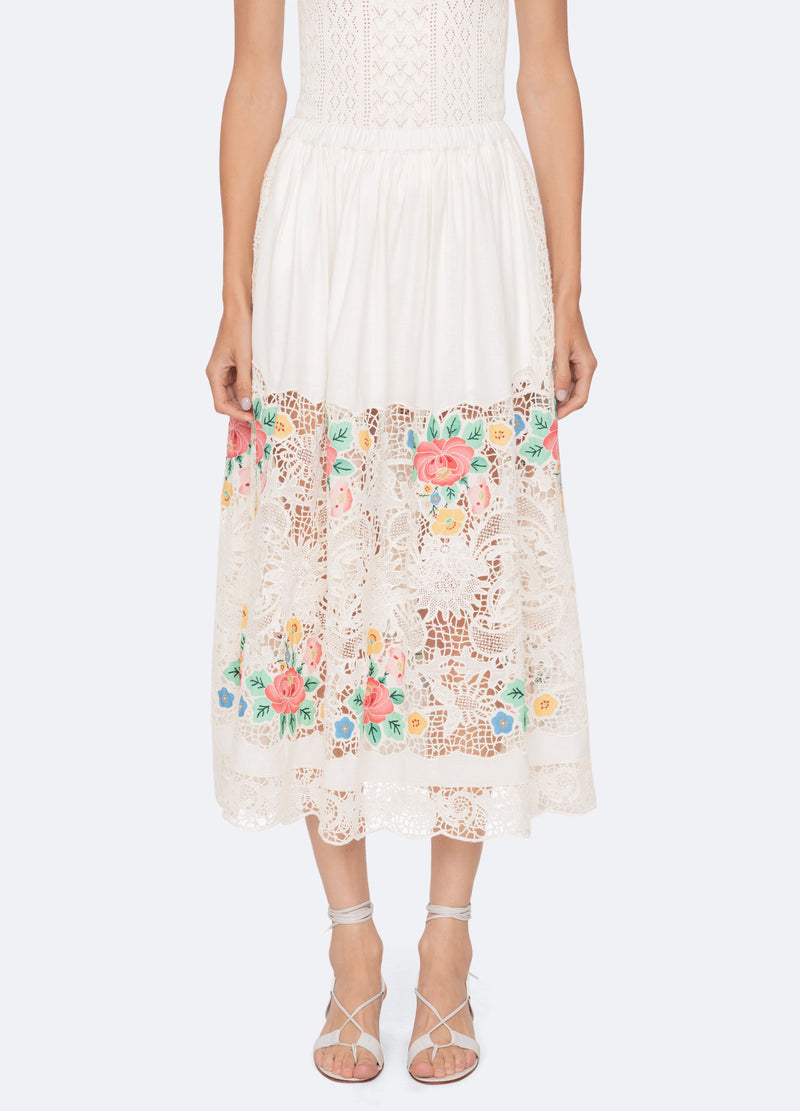 multi-astrid skirt-front view - 2