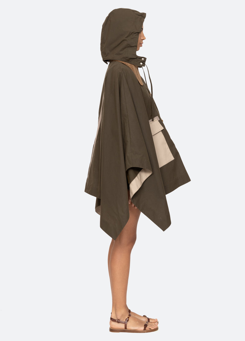 army-carolina poncho-side view 2 - 5