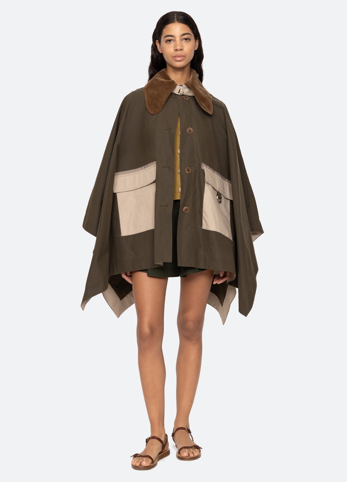 army-carolina poncho-front view 3 - 8