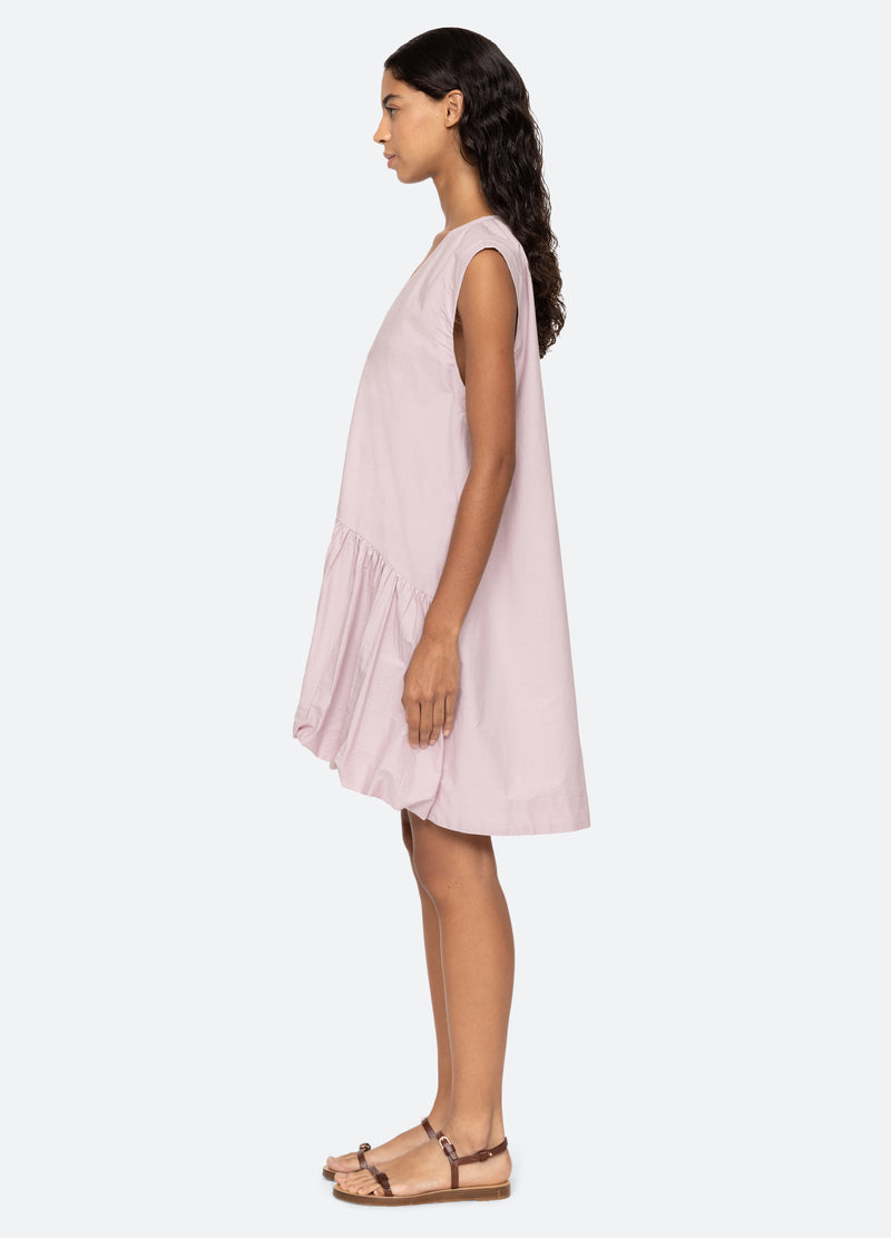 lilac-emmet dress-side view - 9