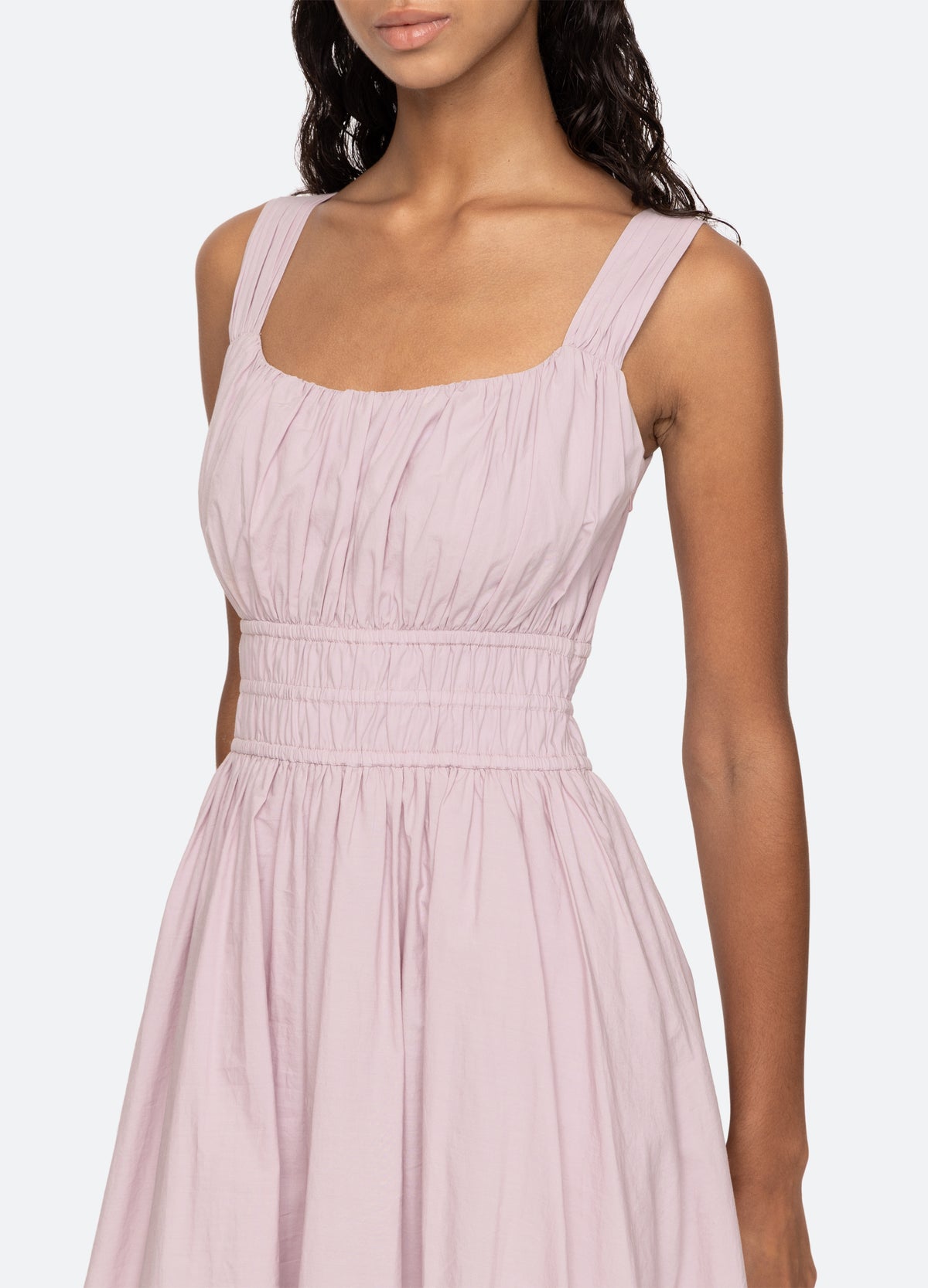 lilac-emmet midi dress-detail view - 7