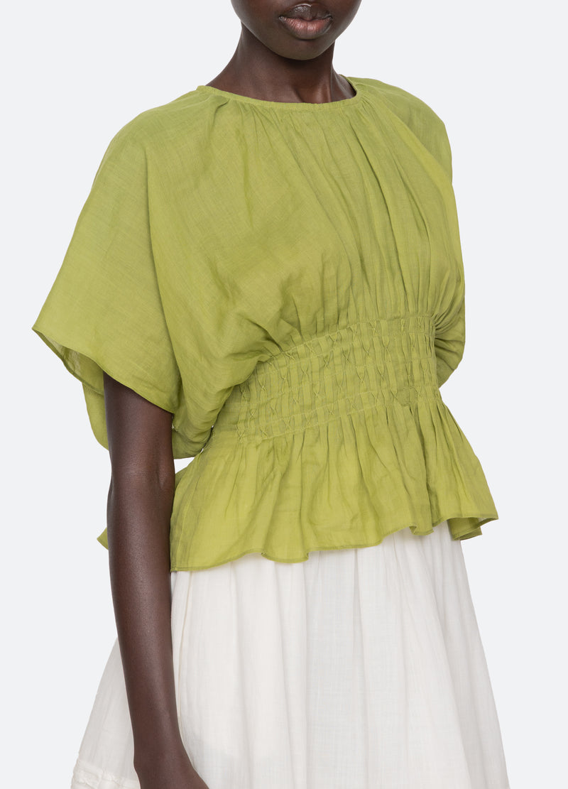 green-violet top-detail view - 5