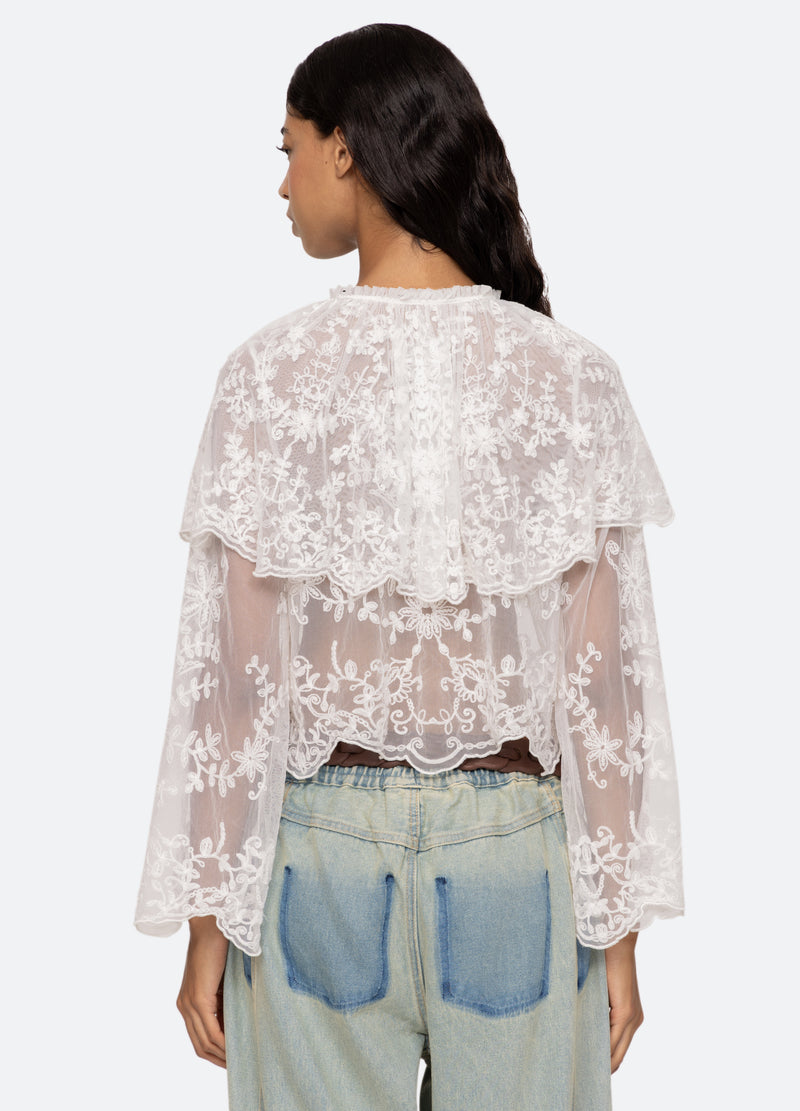 pearl-marja blouse-back view - 3