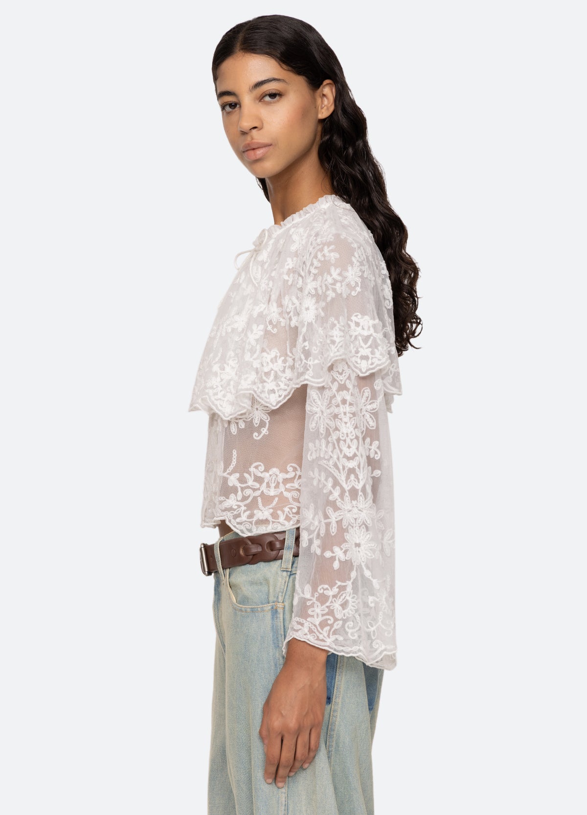 pearl-marja blouse-side view - 4