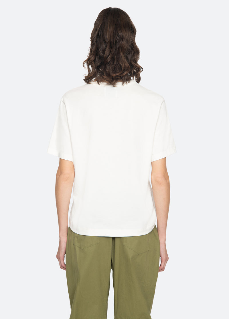 cream-claira t-shirt-back view - 2