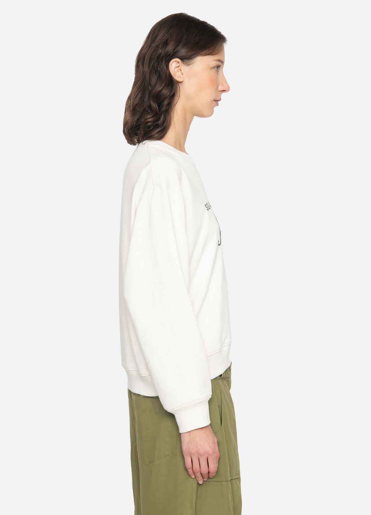 cream-claira sweatshirt-side view - 3