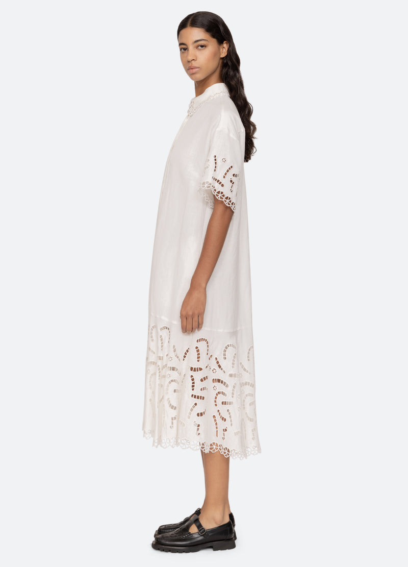 pearl-marja shirt dress-side view - 4