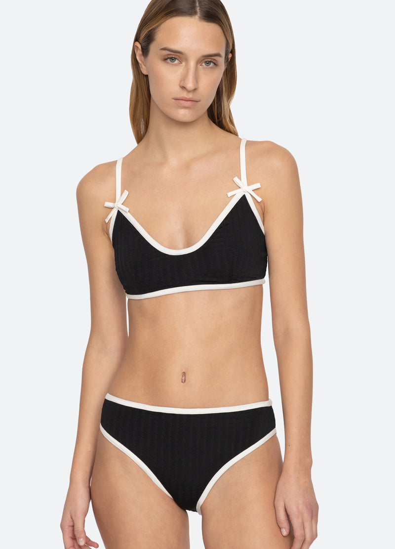 black-briella bikini bottom-detail view - 6