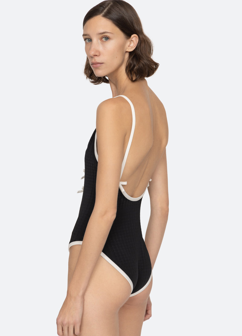 black-briella one piece-back view - 8