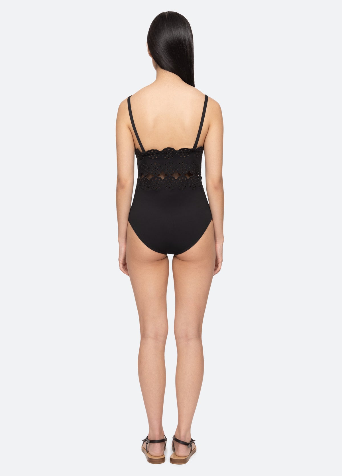 black-mae one piece-back view - 3