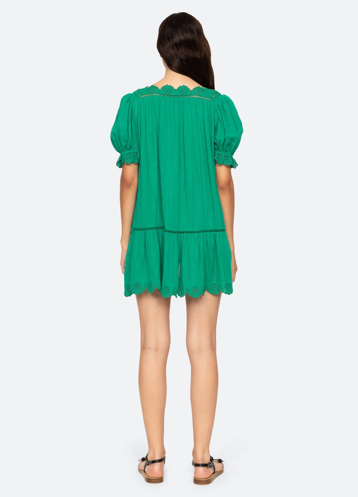 green-mae coverup-back view - 2