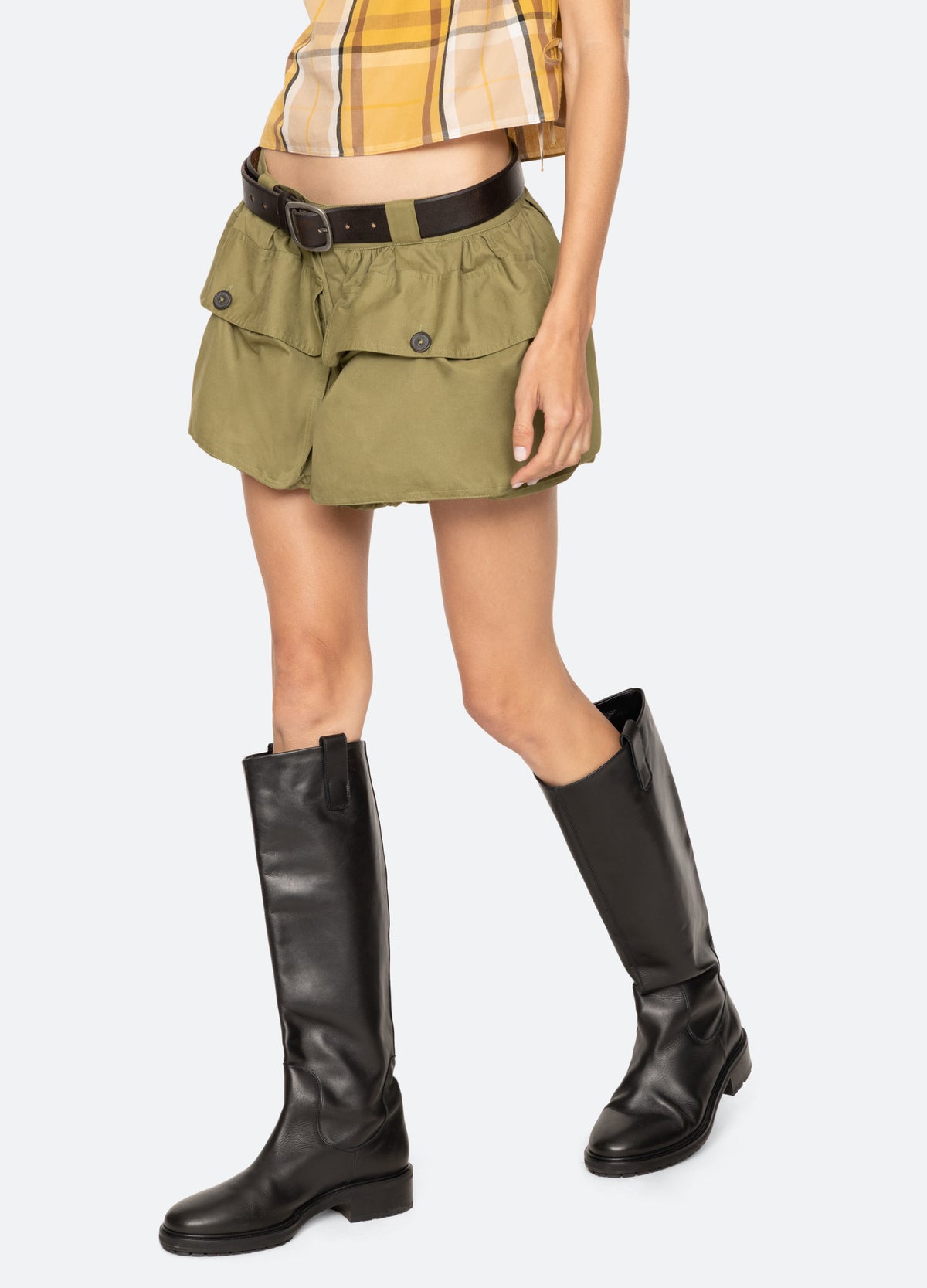 army-andrea shorts-walking view - 6