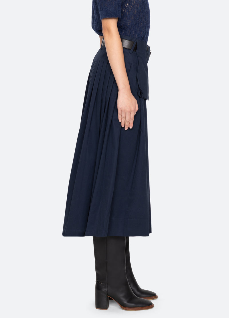 navy-andra skirt-side view - 11