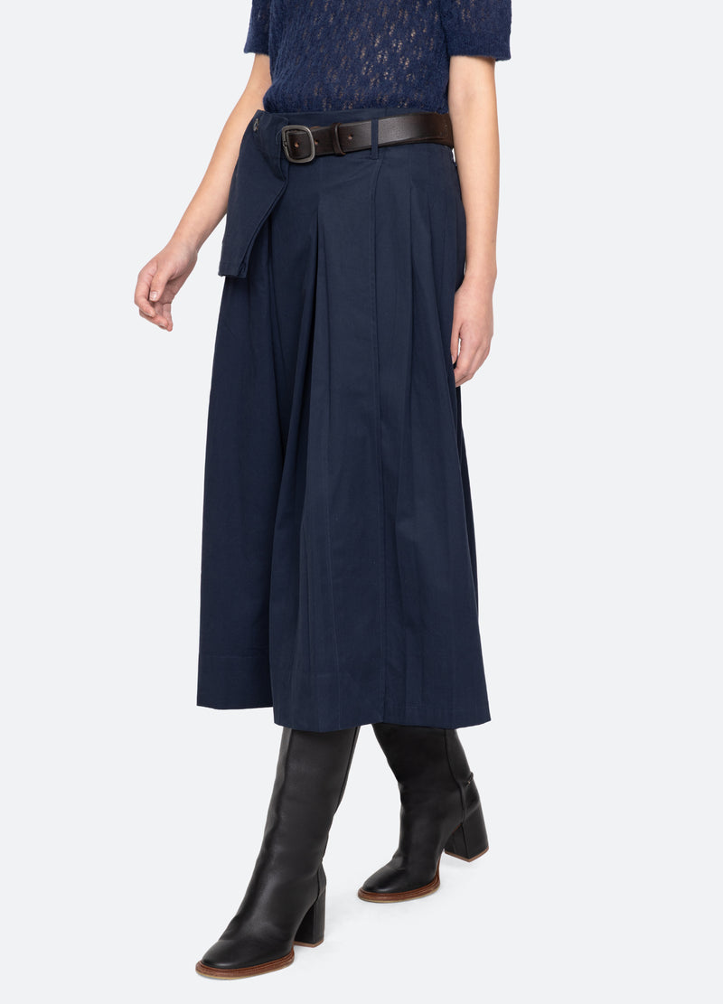 navy-andra skirt-walking view - 13