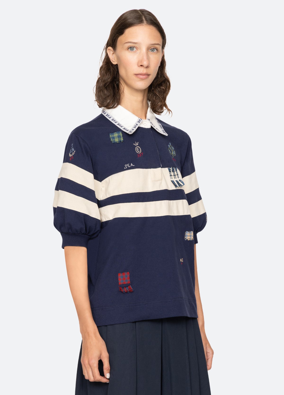 multi-claira shirt-three quarter view - 6