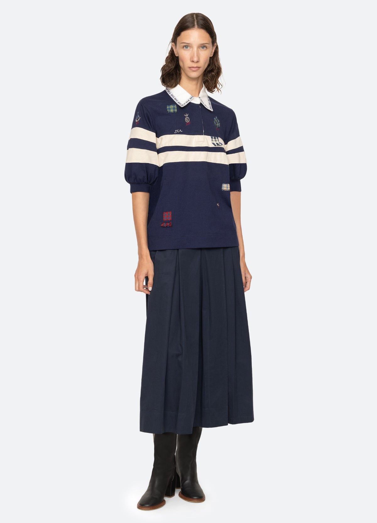 multi-claira shirt-full body view - 8