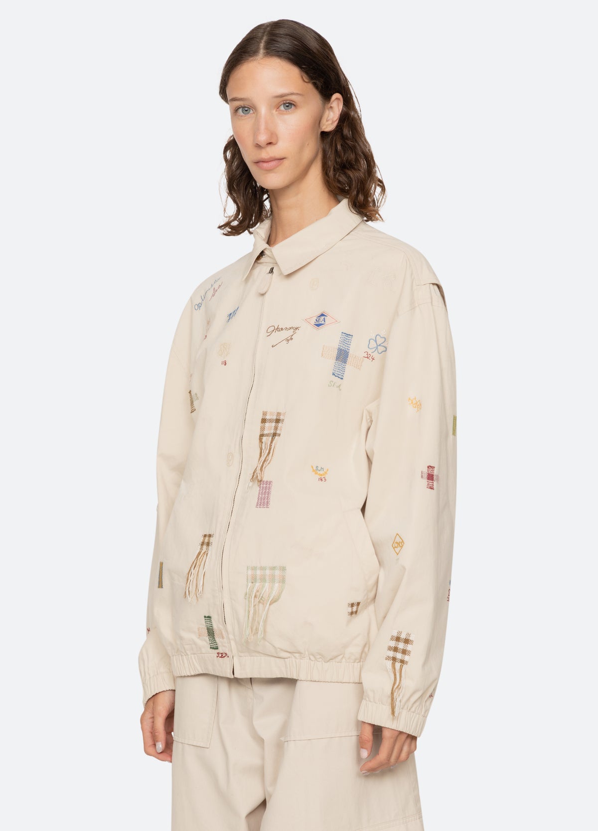 stone-claira jacket-three quarter view - 15