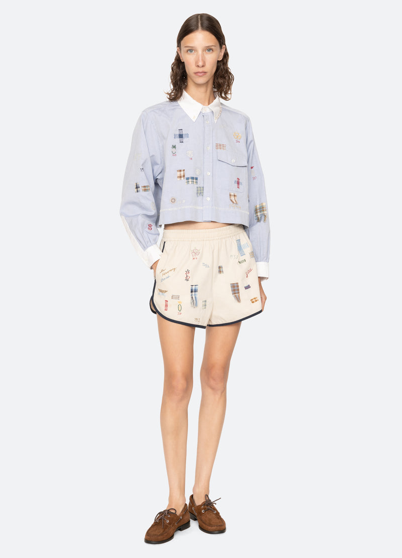 stone-claira shorts-full body view - 10