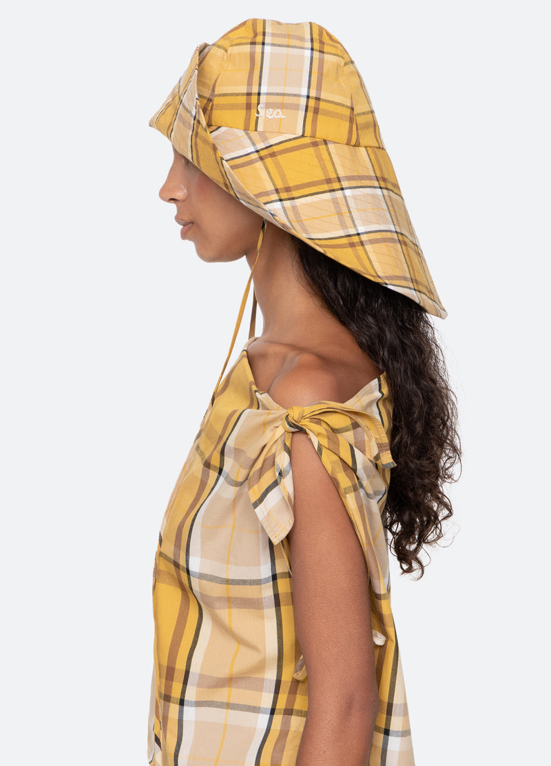 yellow-copeland hat-side view - 4