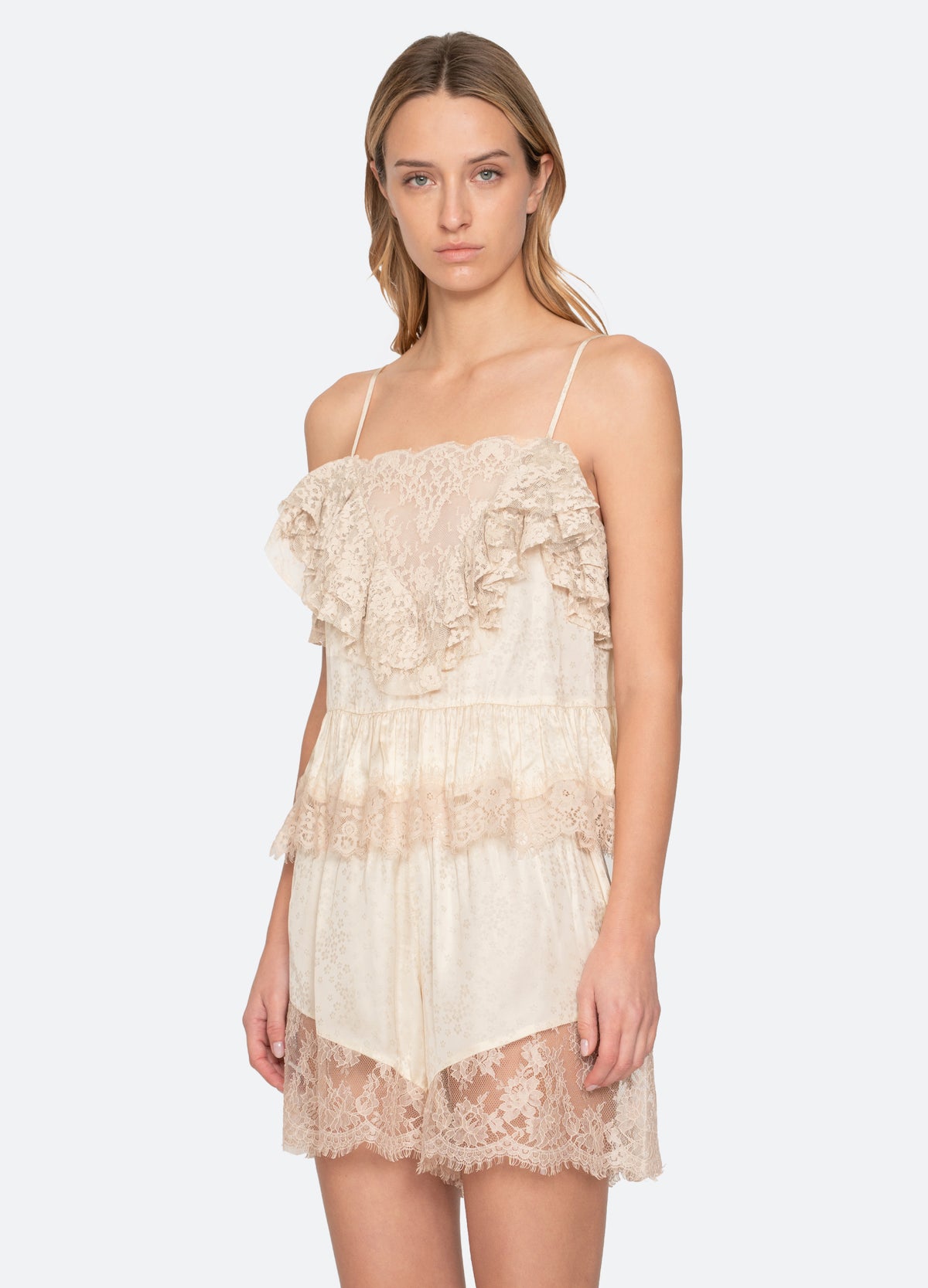 black-ethel camisole-three quarter view - 11