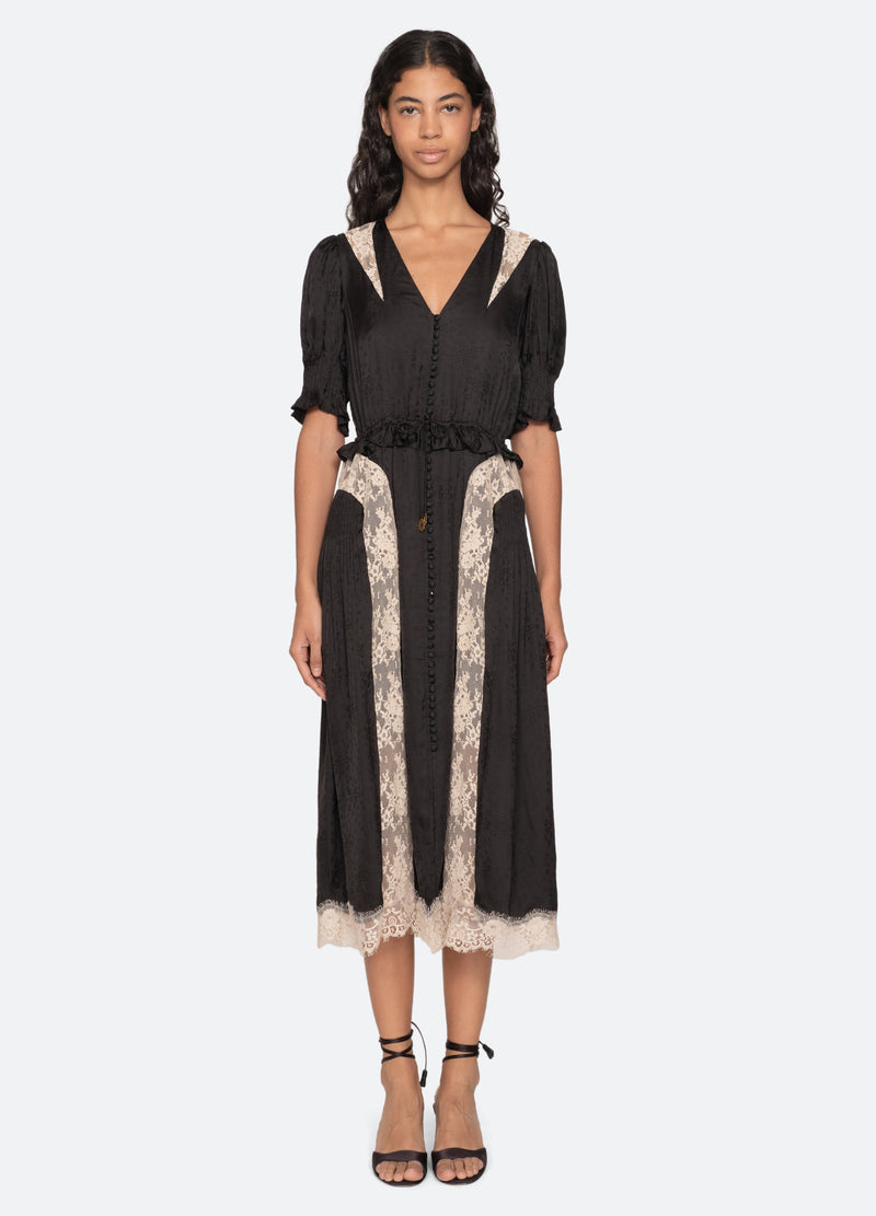 Ethel Midi Dress XXS / Black | Women