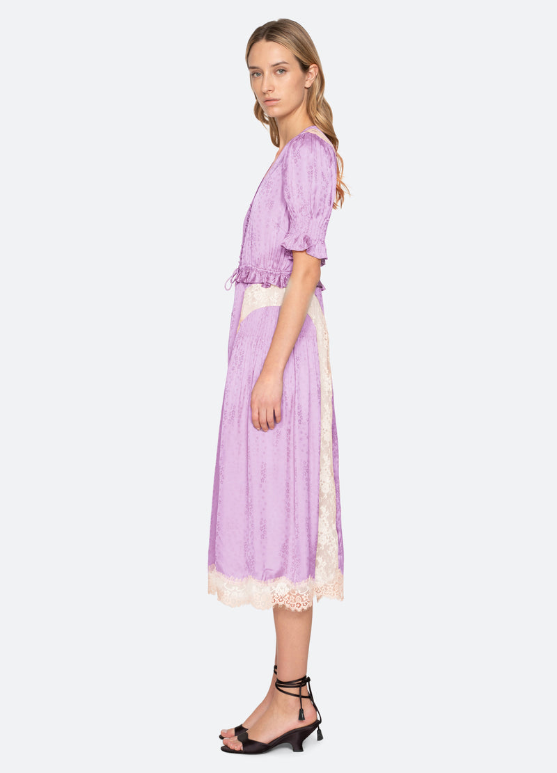 lilac-ethel midi dress-side view - 10