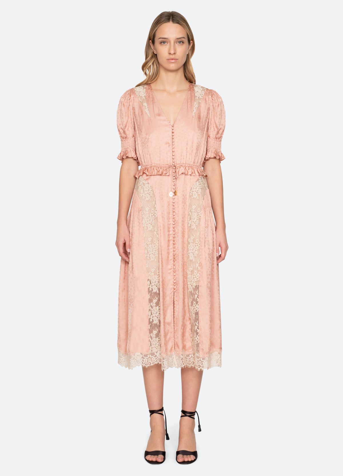 rose-ethel midi dress-front view 2 - 13