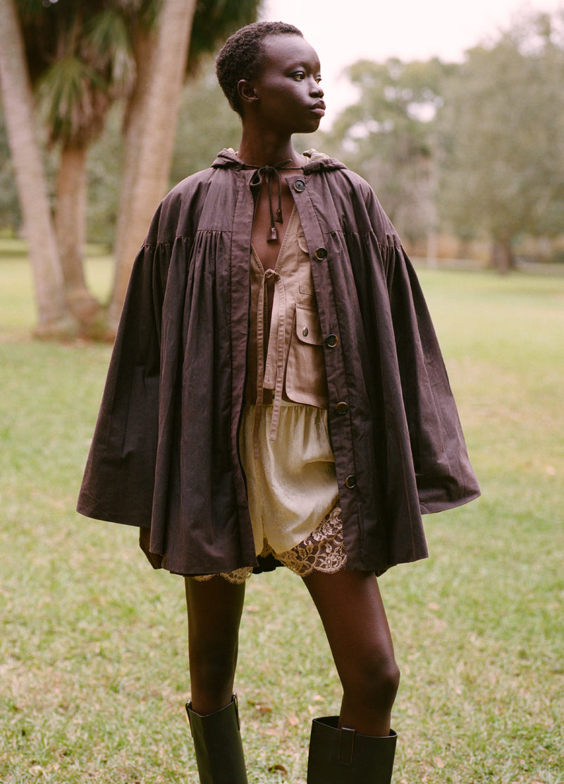 brown-quentin poncho-editorial view - 1