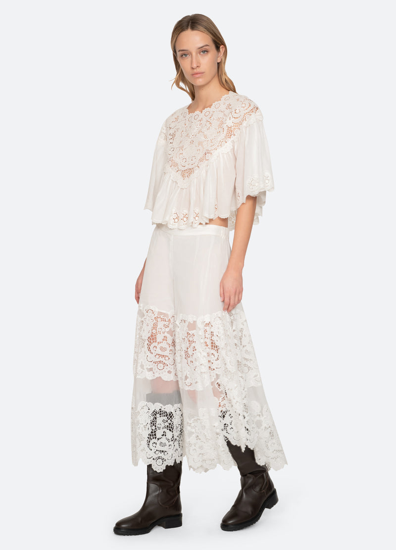 cream-sofia top-full body view - 7