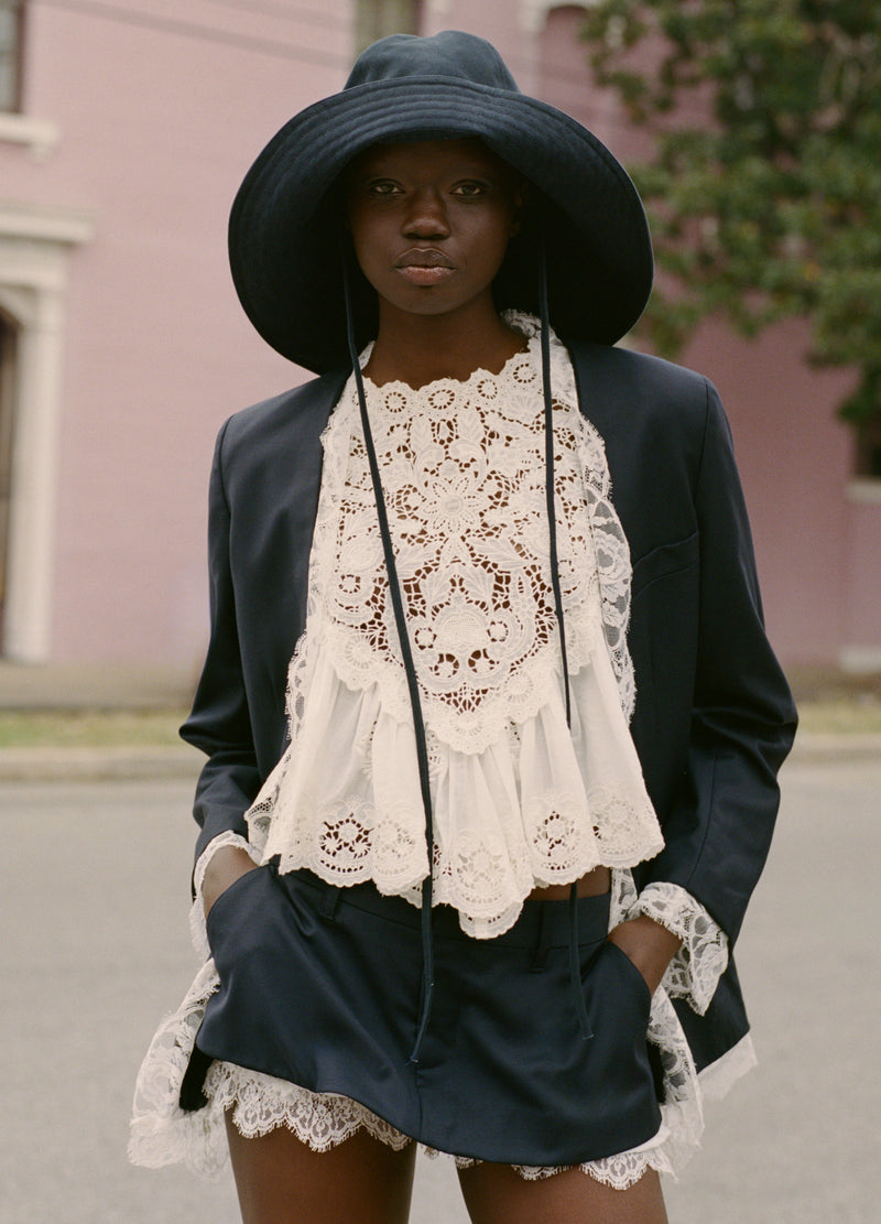 cream-sofia top-editorial view - 2