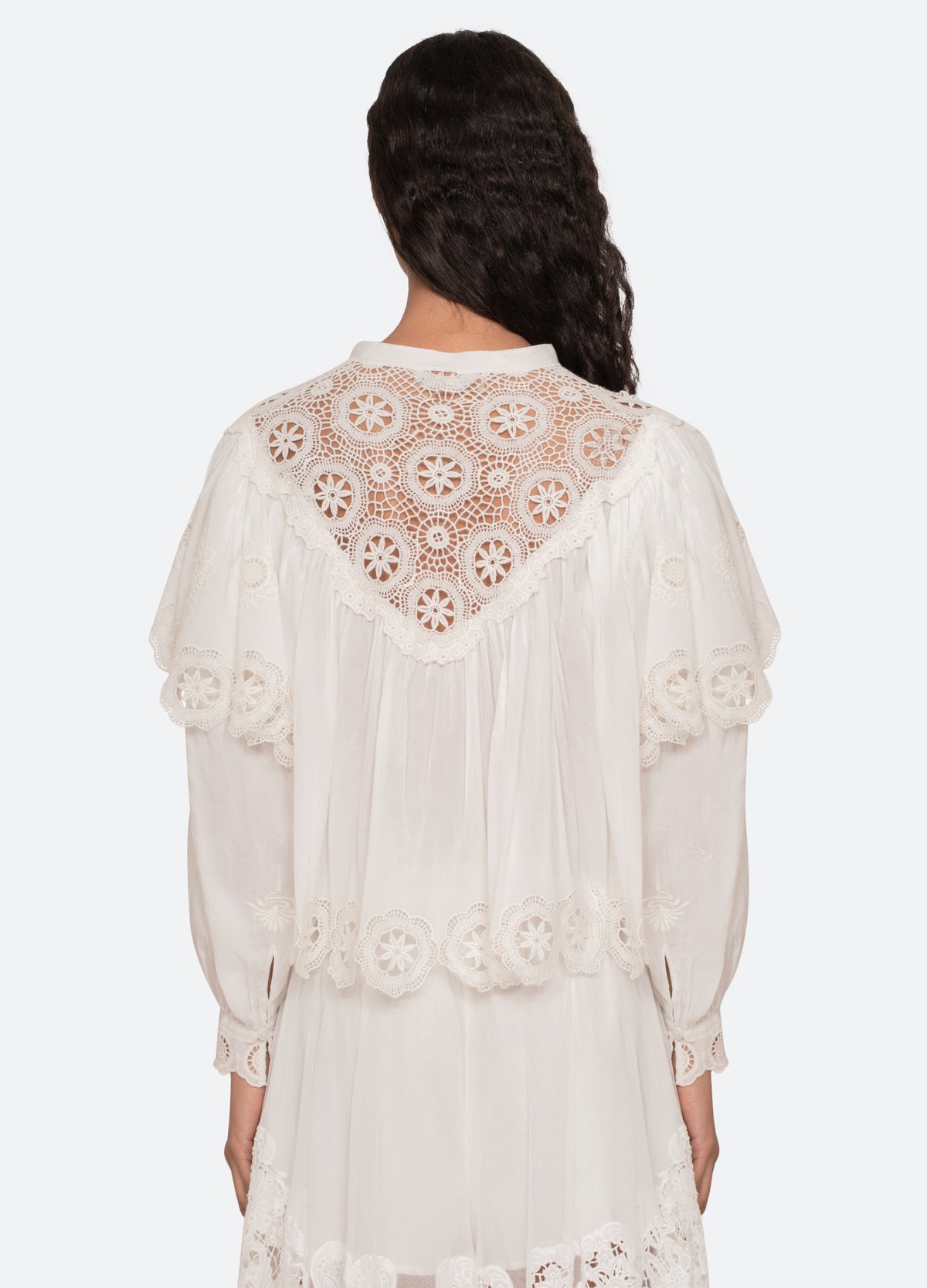 cream-sofia l/s top-back view - 3