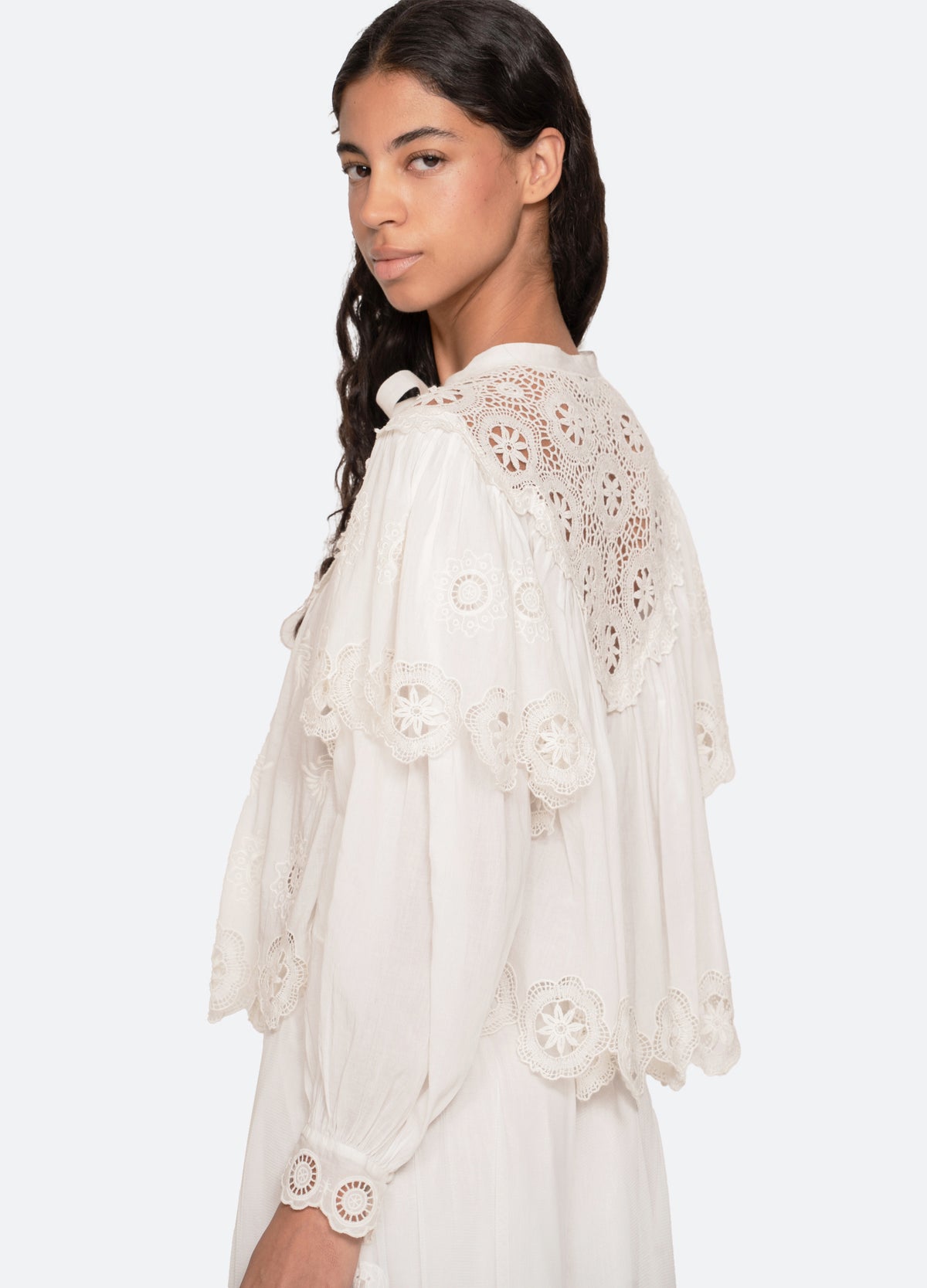 cream-sofia l/s top-detail view - 6