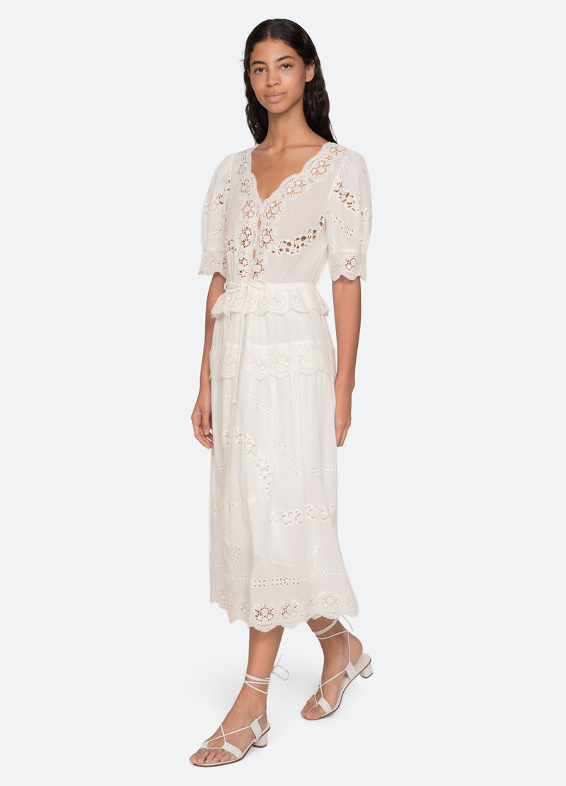 Sea | Sofia Dress | L | White Sea | Sofia Dress | L | White
