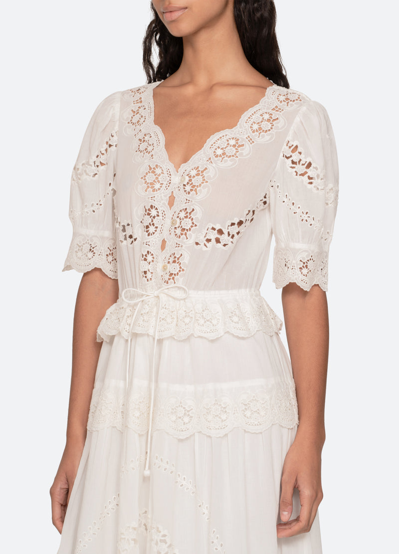 Sea | Sofia Dress | L | White Sea | Sofia Dress | L | White