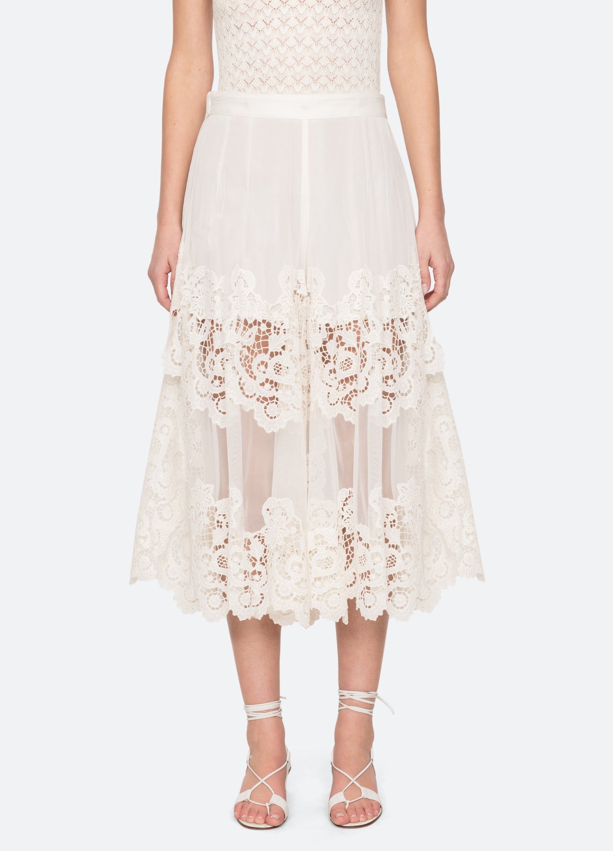 cream-sofia pants-front view