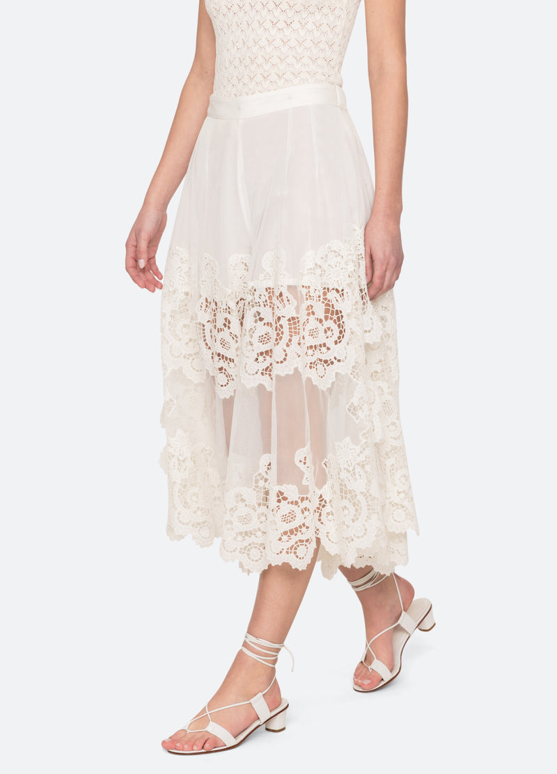 cream-sofia pants-walking view - 6