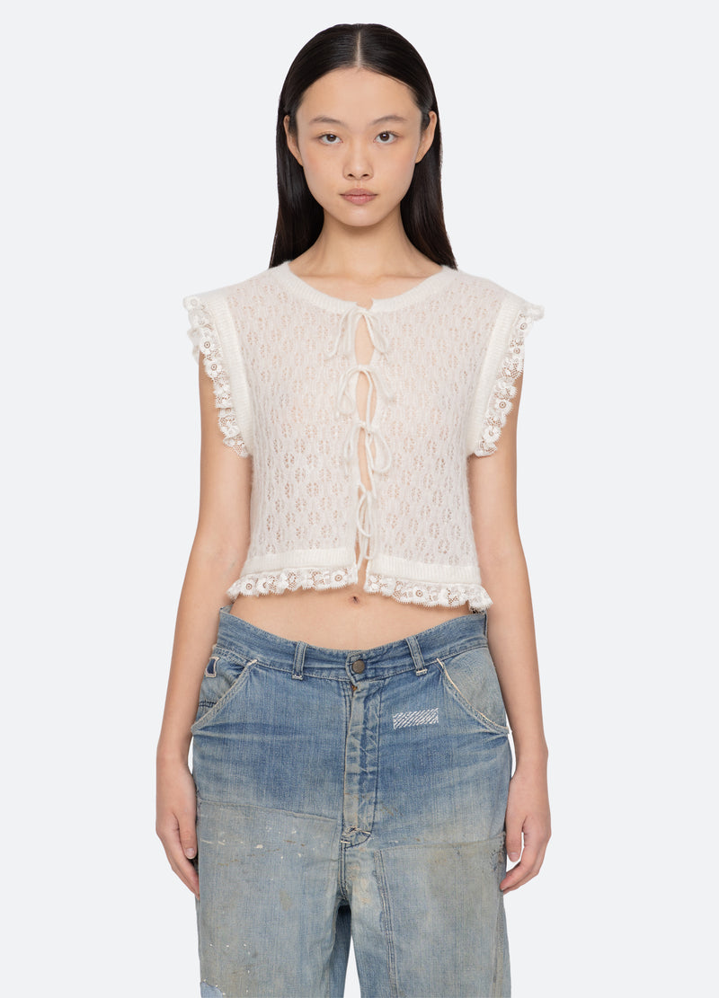 cream-teagan vest-front view 2 - 6