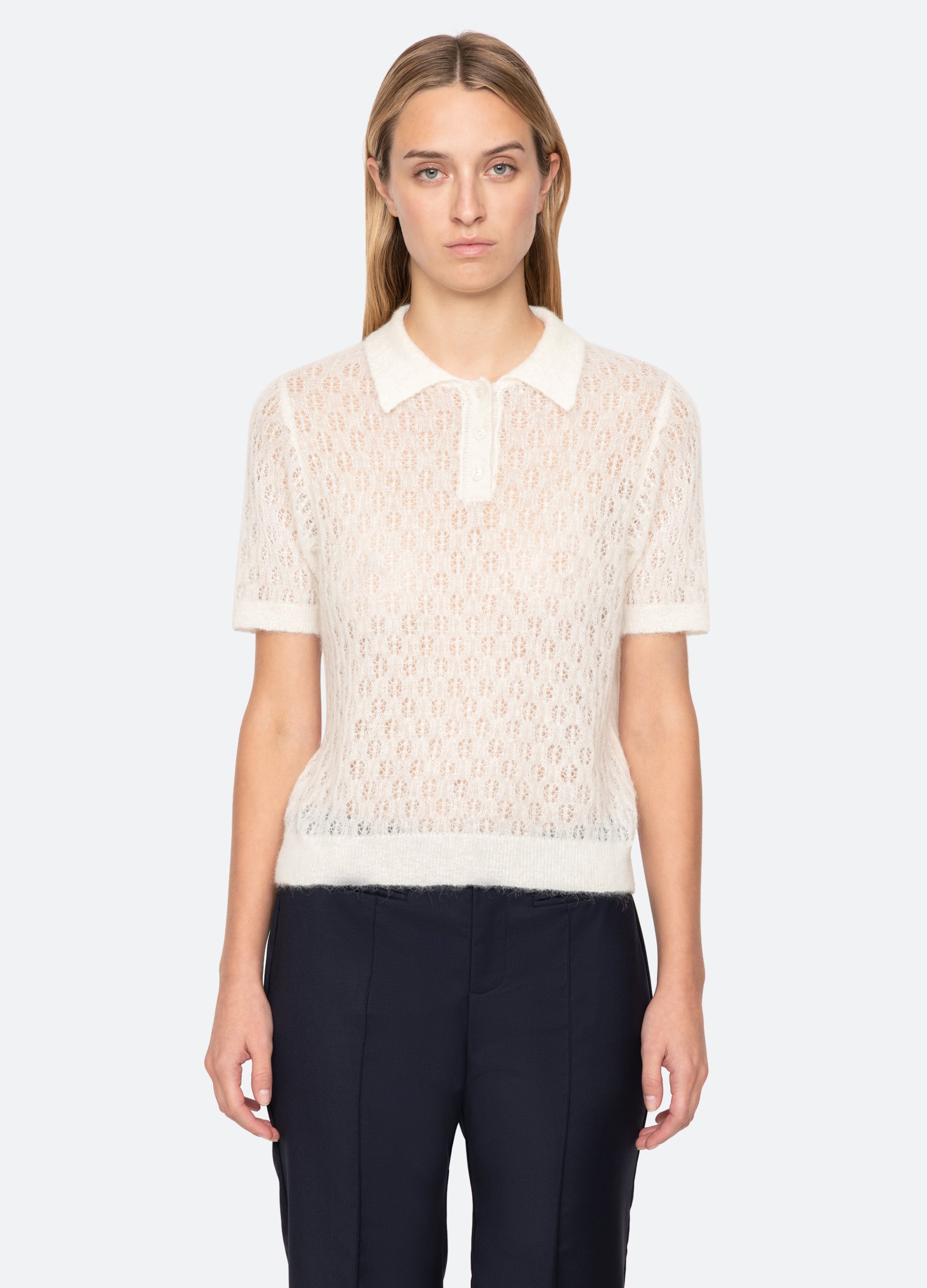 Teagan S/S Sweater – Sea, New York