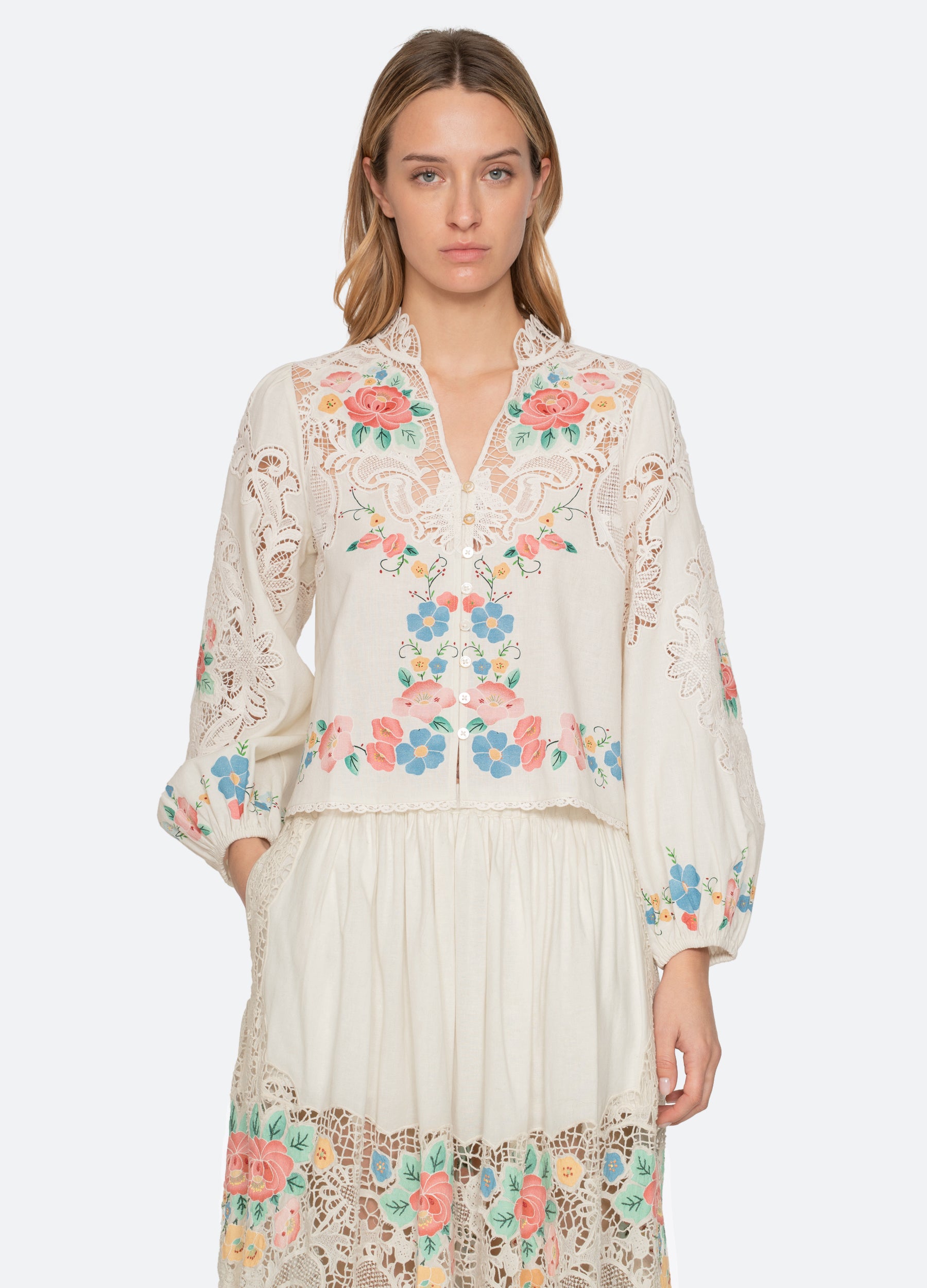 Astrid Blouse – Sea, New York