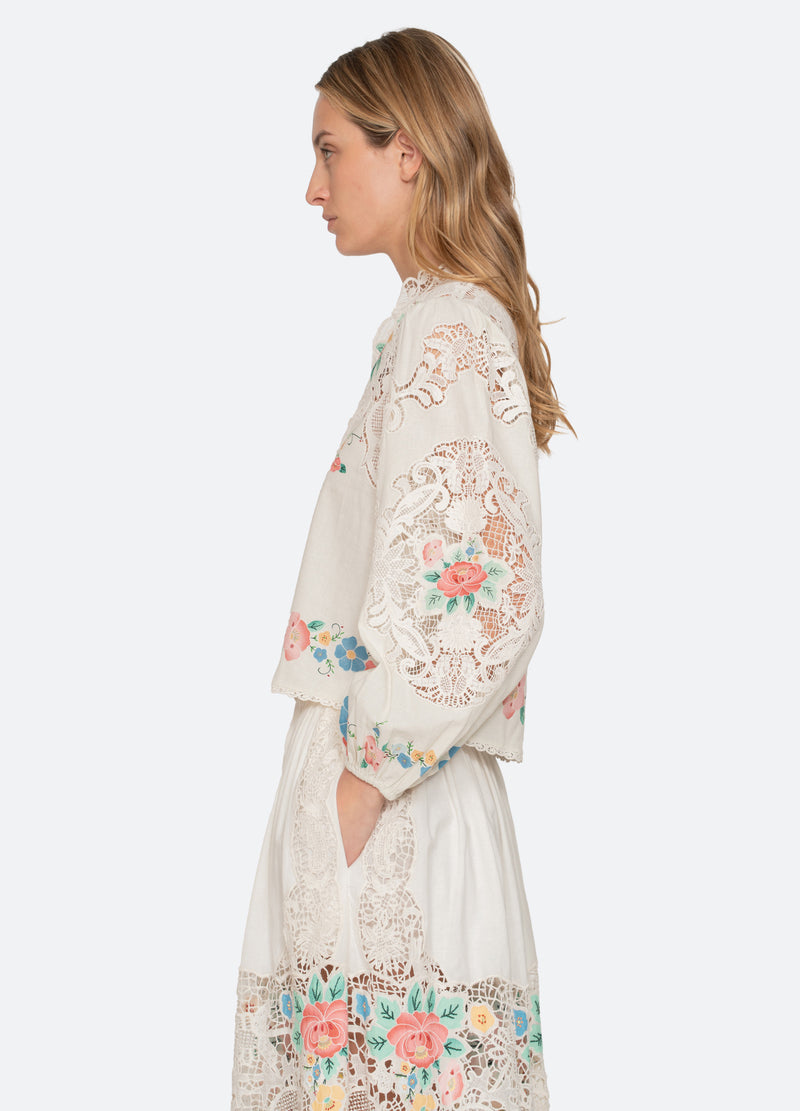 multi-astrid blouse-side view - 3