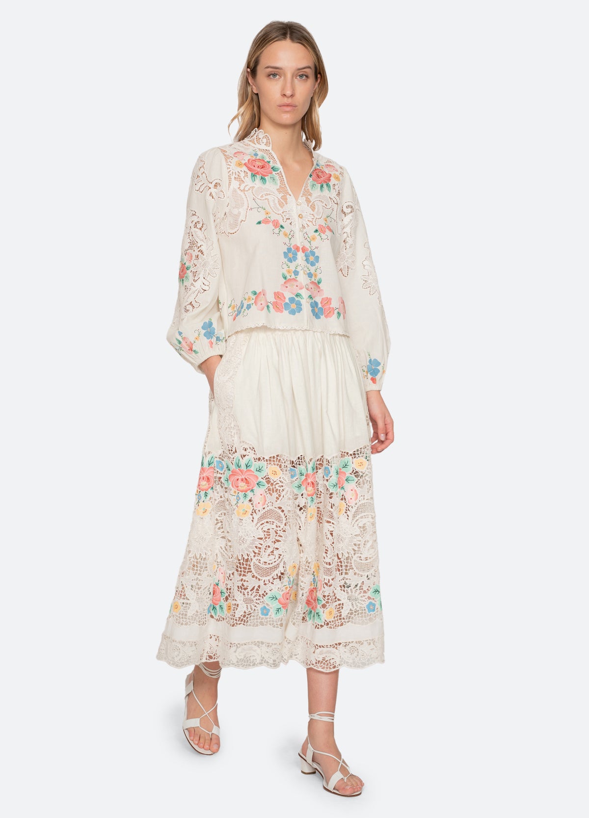 multi-astrid blouse-full body view - 7