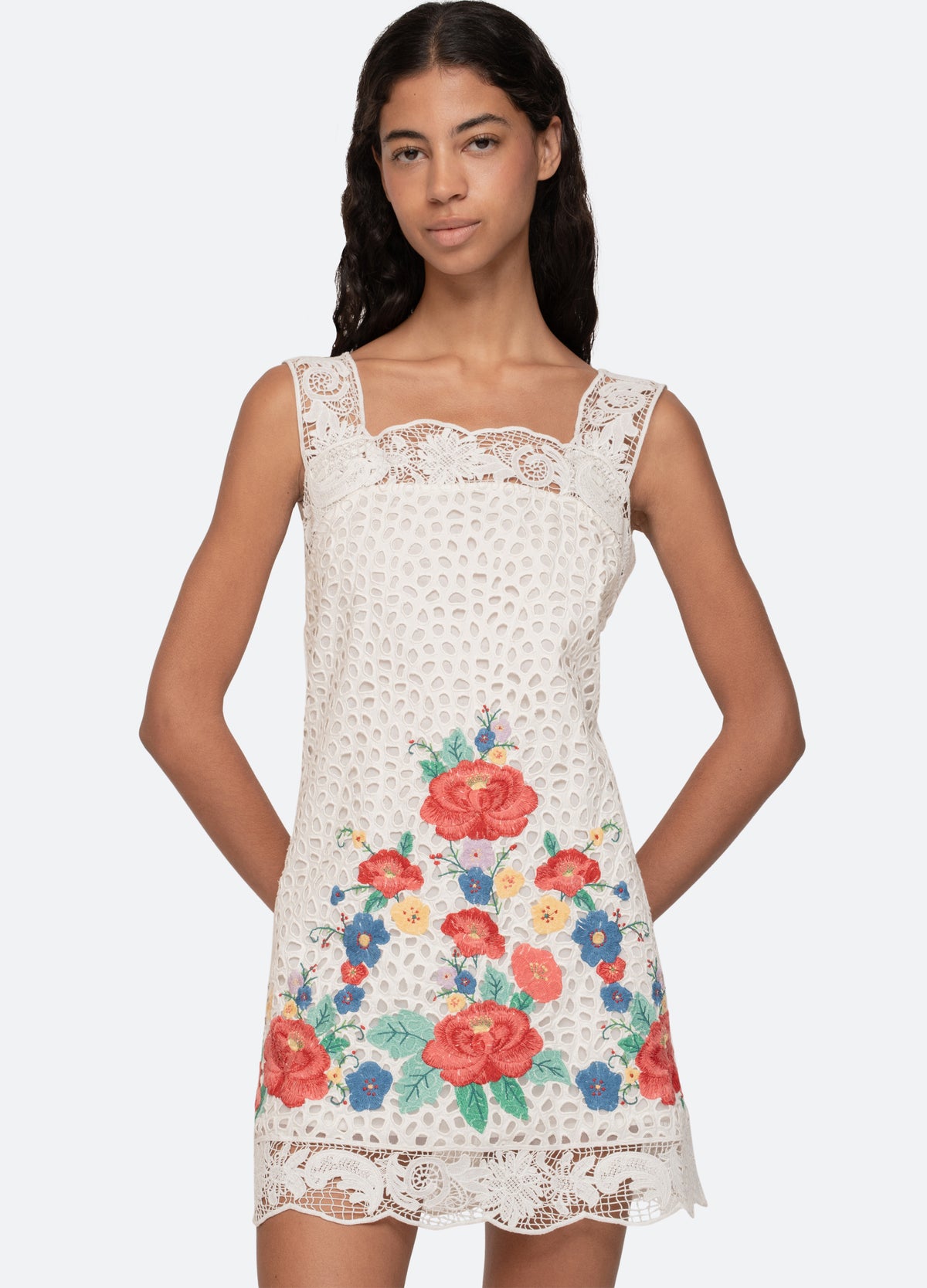 multi-astrid mini dress-detail view - 8