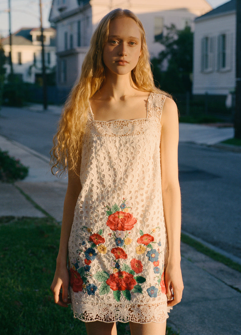 multi-astrid mini dress-editorial view - 2