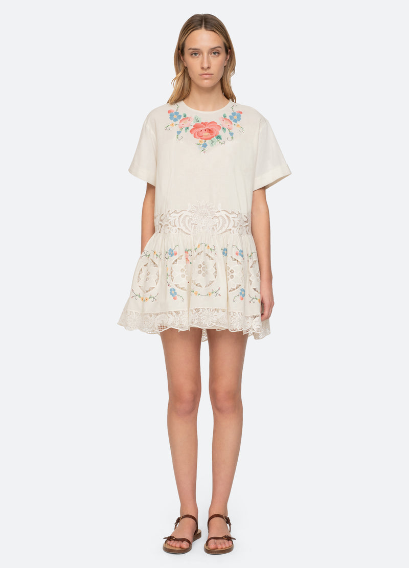 multi-astrid dress-front view - 7