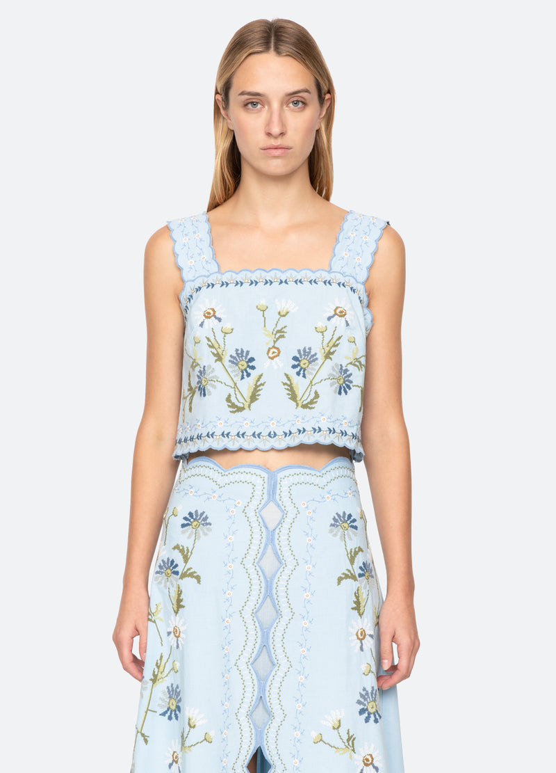 blue-audra top-front view - 1