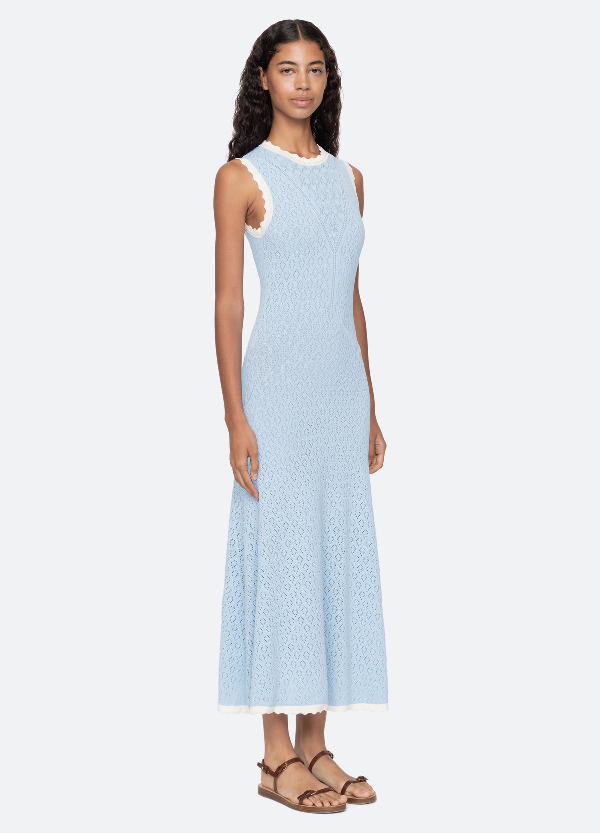 blue-georgia dress-three quarter view - 4