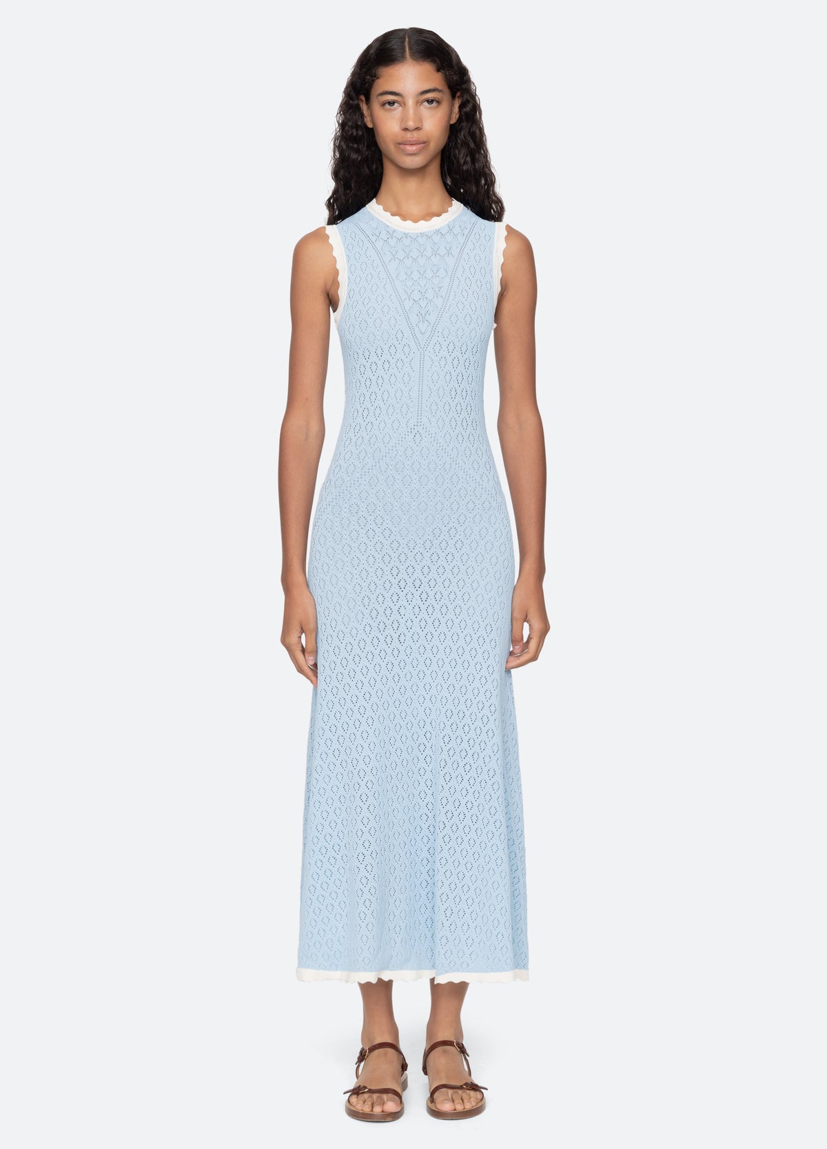 blue-georgia dress-front view 2 - 5