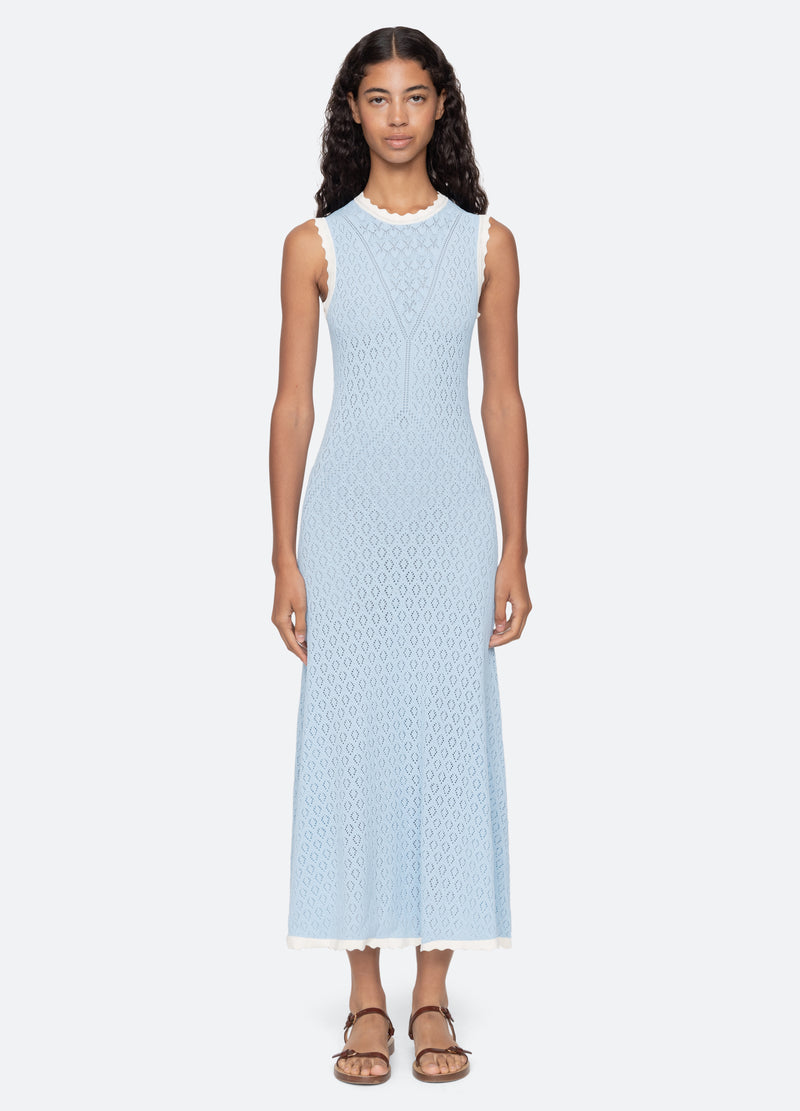 blue-georgia dress-front view 2 - 5